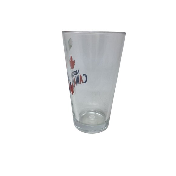 Vintage MOLSON CANADIAN Clear Glass Cup with number 32 On The Bottom - Picture 5 of 9